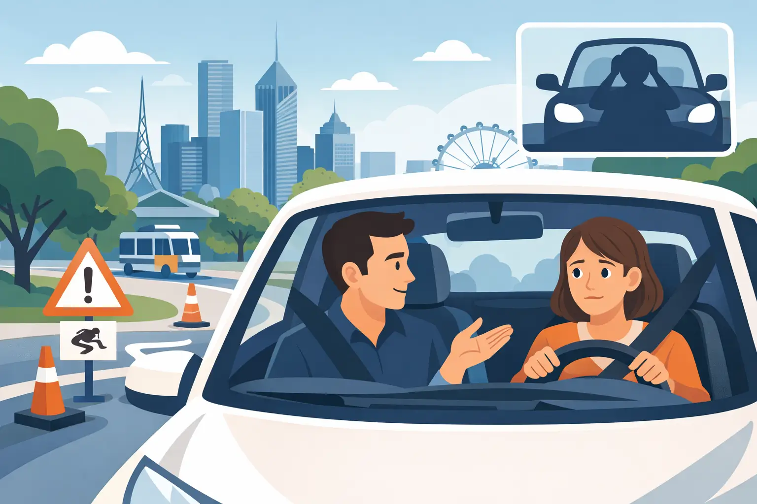 Driving Lessons for Nervous Learners in Melbourne