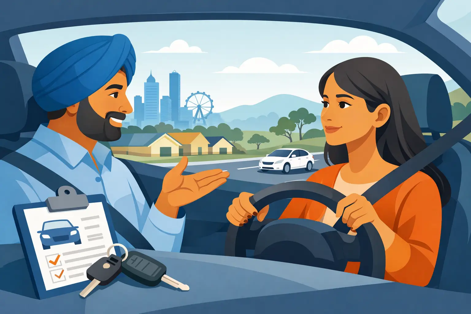 Hindi Driving Instructor in Melbourne's East