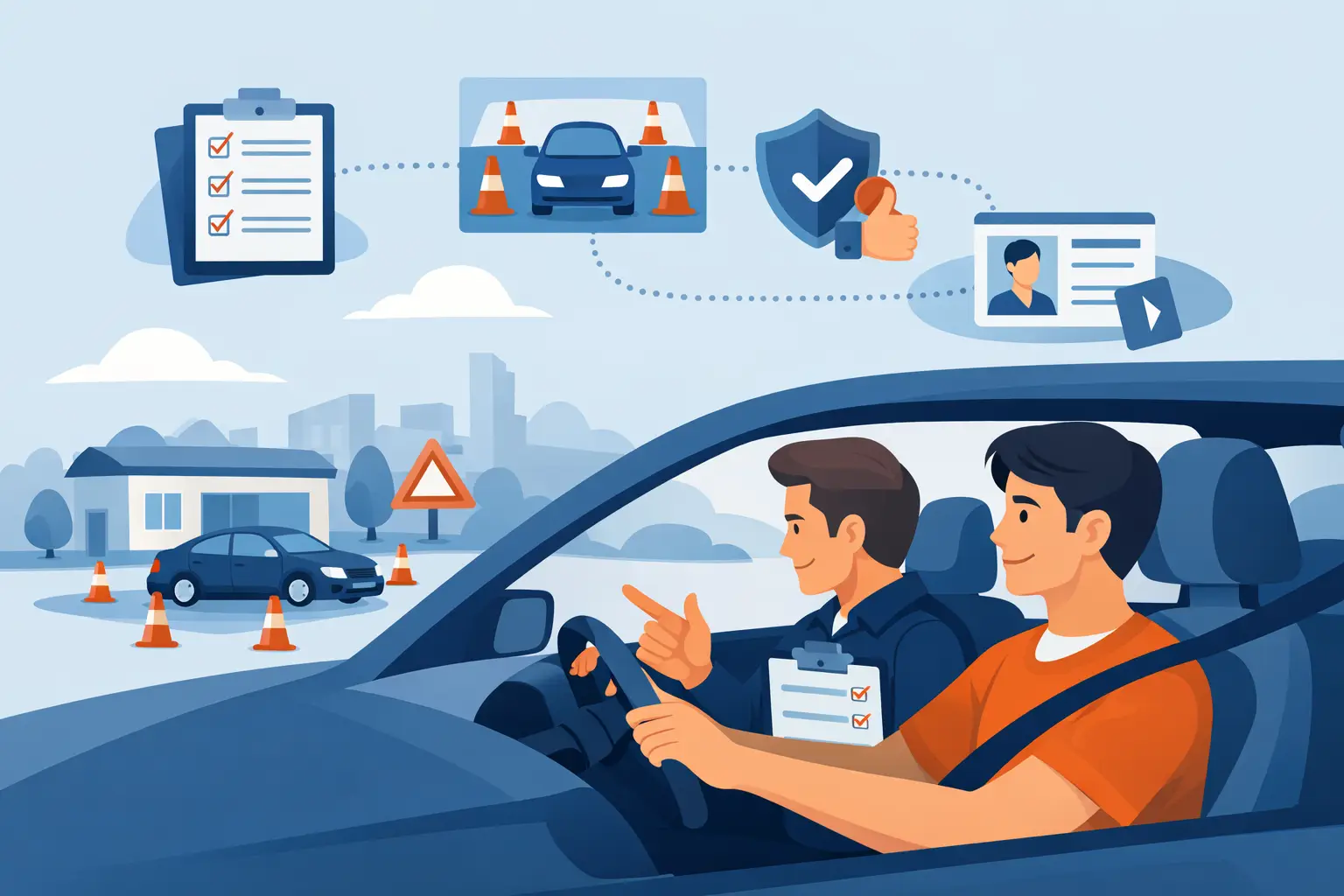 How a Driving School Builds Safe Test Confidence