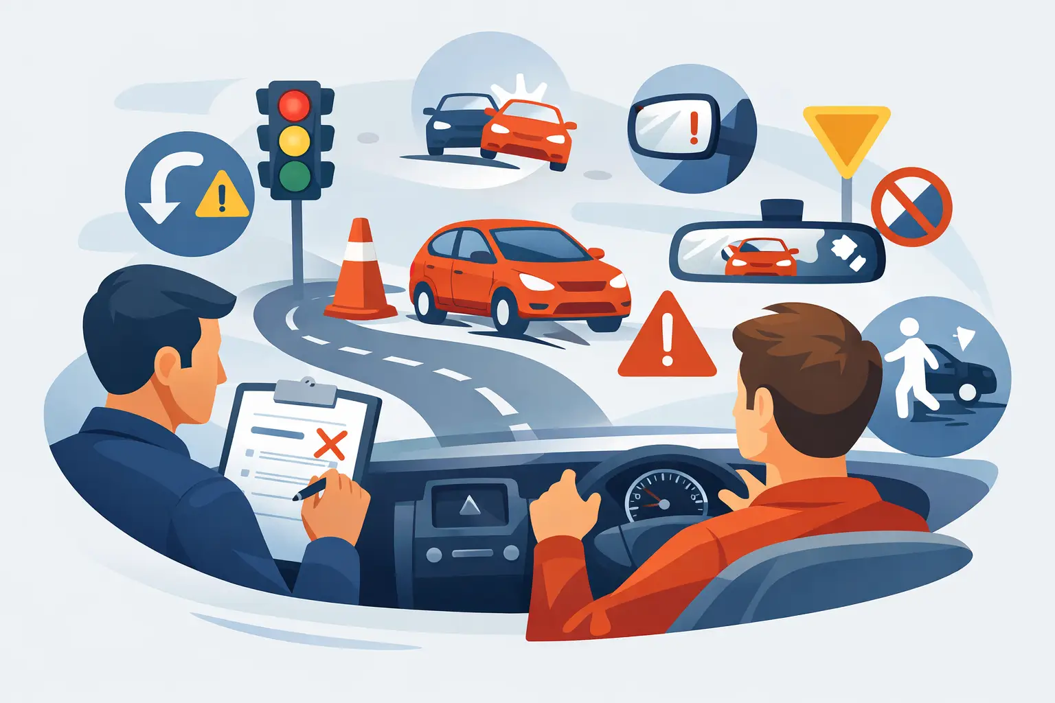 12 Driving Test Errors That Cost You a Pass