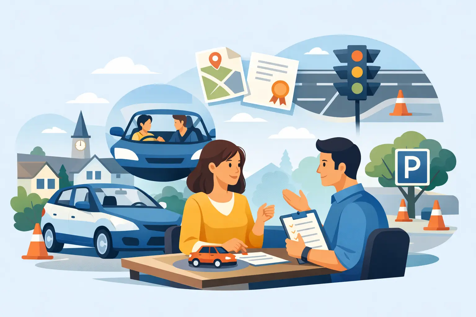 How to Choose a Driving School in Mitcham