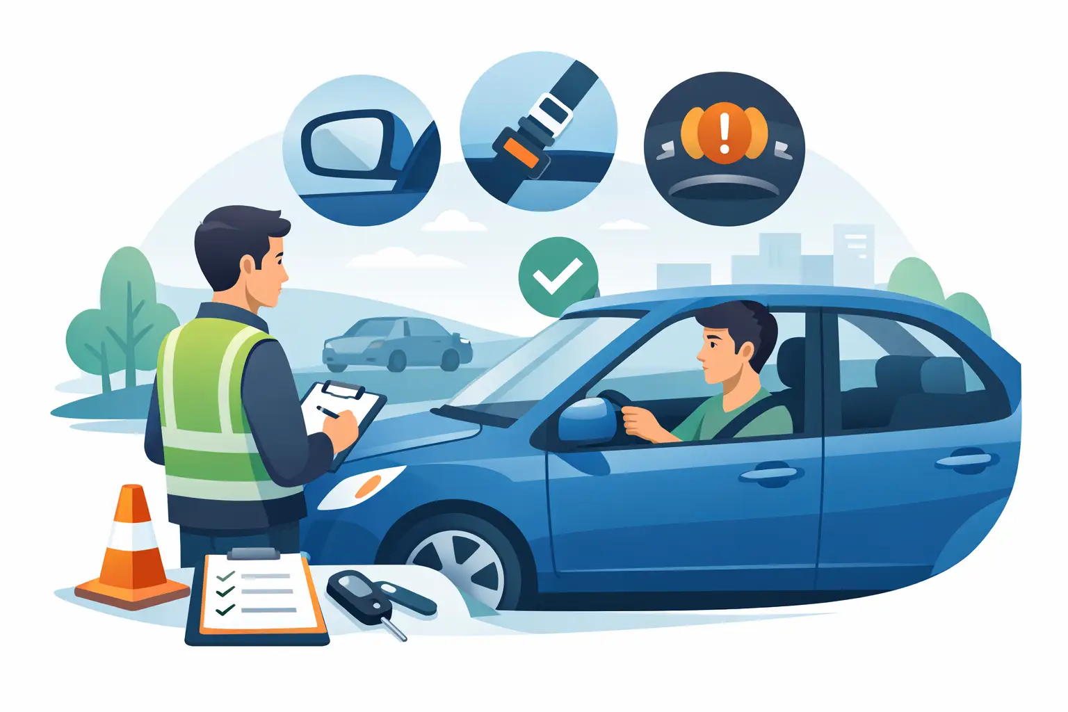 VicRoads Driving Test Pre Drive Check Tips