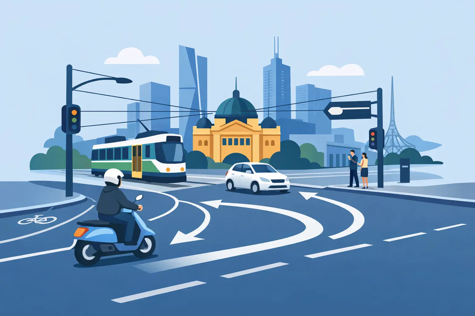 How to Use Hook Turns Safely in Melbourne